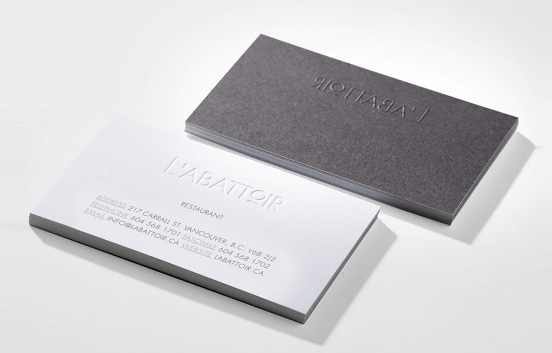 business card