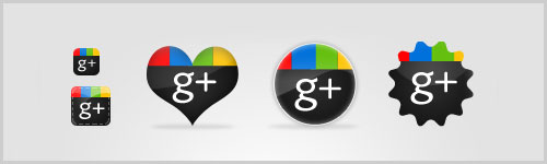 Google Plus Icons