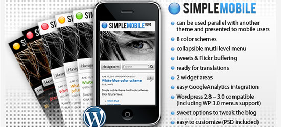 mobile wordpress theme