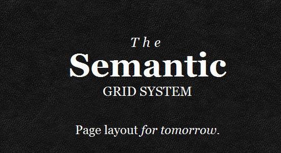 Semantic Grid System